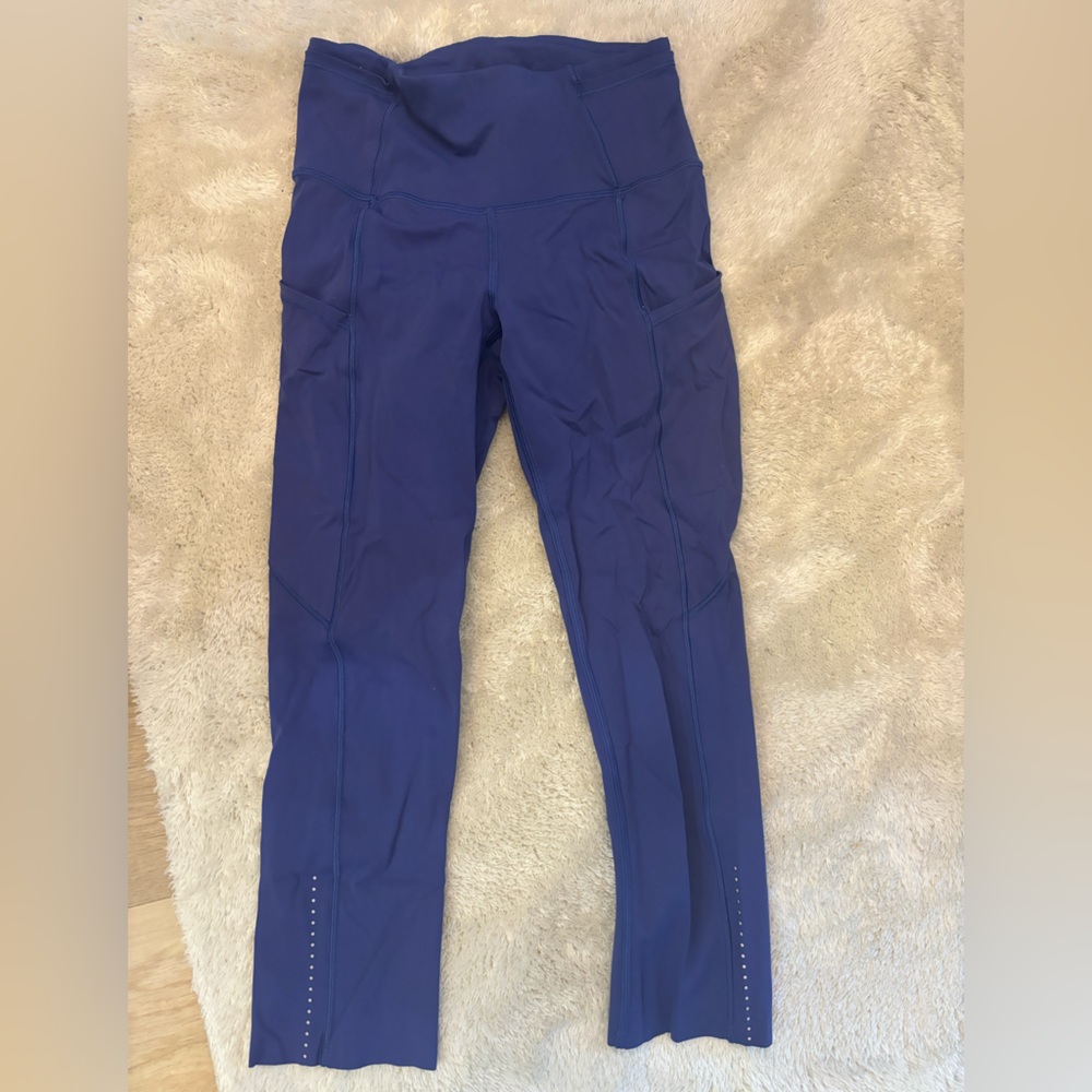 Lululemon Fast and Free cropped leggings